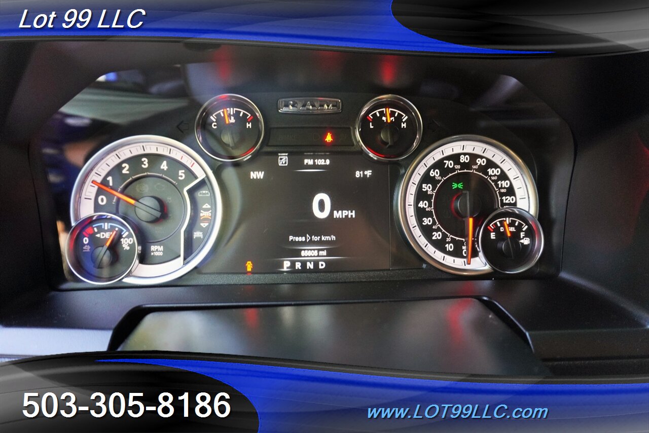 2019 RAM 1500 Laramie 4X4 3.0L ECODIESEL Only 65K LOW MILES Heat ed AC Leather Seat GPS CHROME 20 Wheels Newer Tires 1 OWNER - Photo 19 - Milwaukie, OR 97267