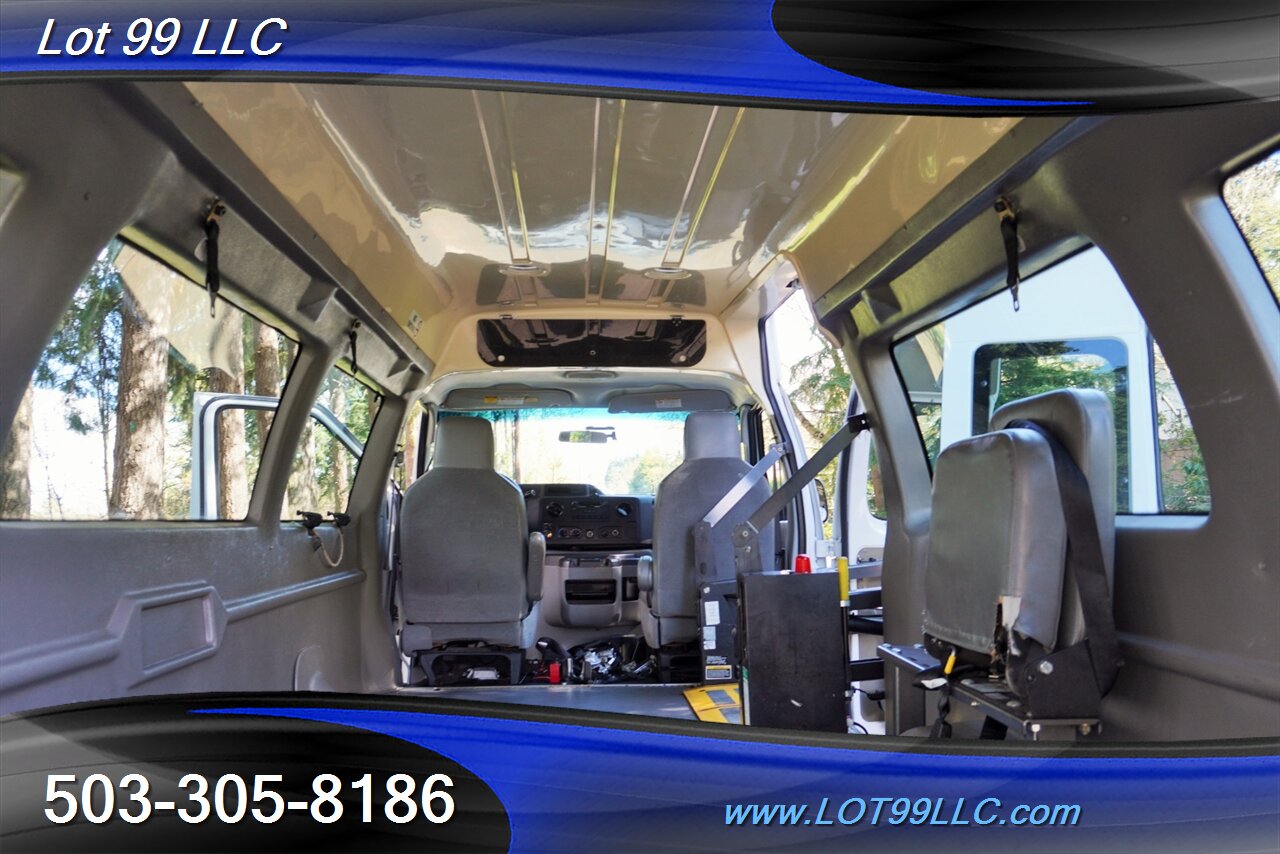 2009 Ford E-Series Van E-350 SD Hight Roof ADA Wheels Chair Van Power  Ramp Newer Tires - Photo 3 - Milwaukie, OR 97267