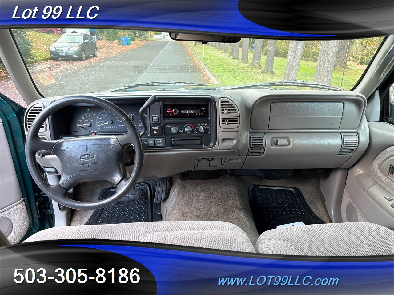 1997 Chevrolet Silverado 1500 4x4 Cheyenne Extended Cab NEW TIRES Canopy   - Photo 12 - Milwaukie, OR 97267