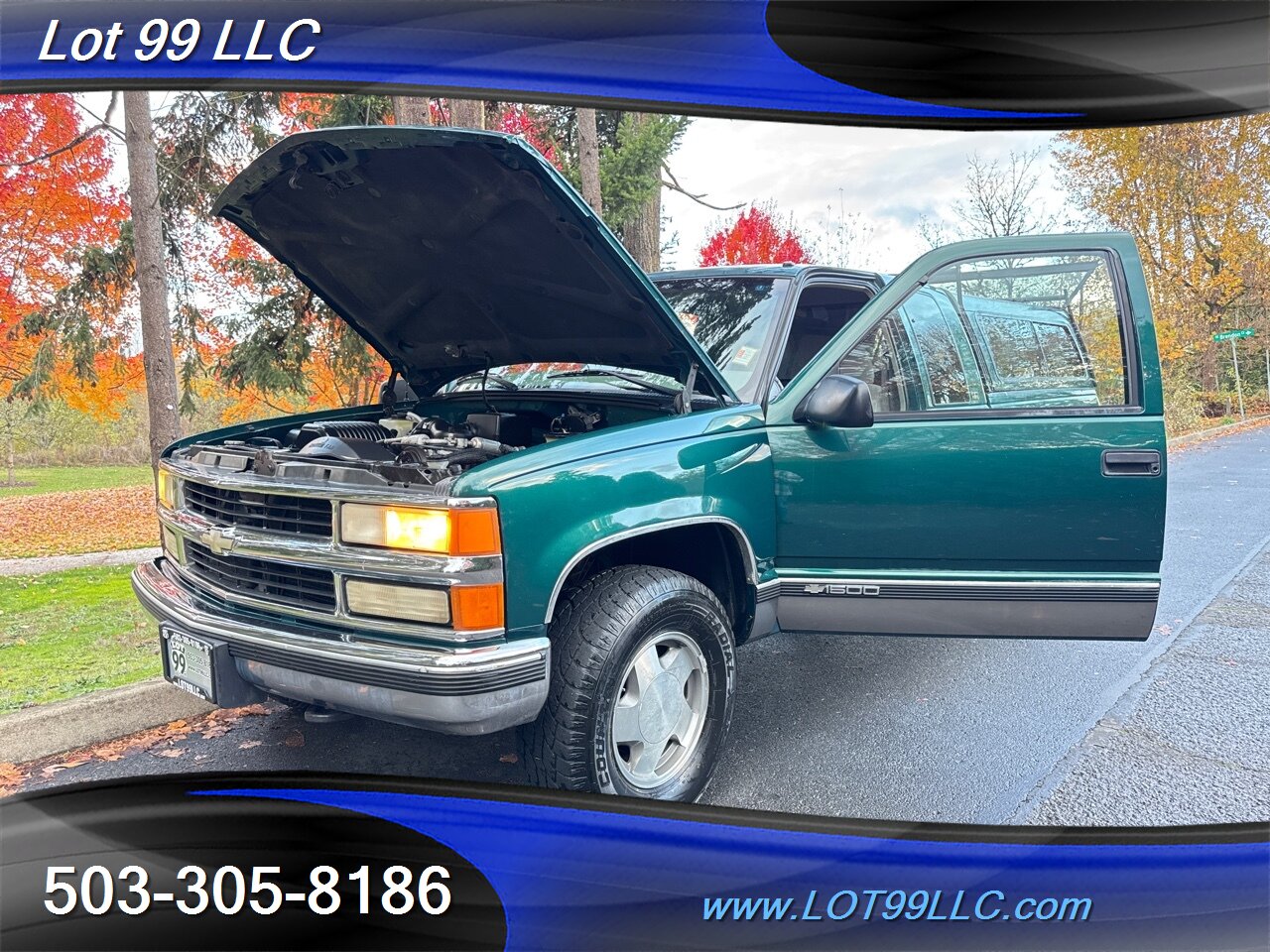 1997 Chevrolet Silverado 1500 4x4 Cheyenne Extended Cab NEW TIRES Canopy   - Photo 34 - Milwaukie, OR 97267