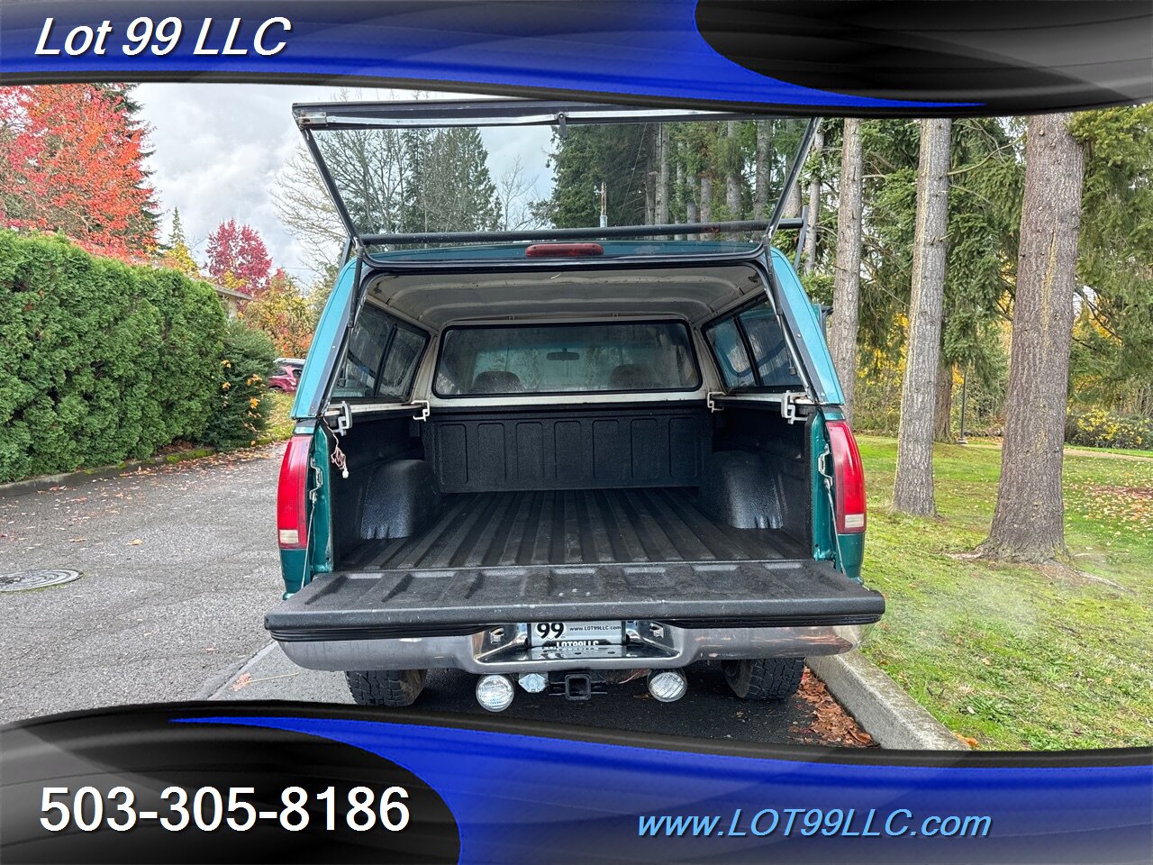 1997 Chevrolet Silverado 1500 4x4 Cheyenne Extended Cab NEW TIRES Canopy   - Photo 22 - Milwaukie, OR 97267