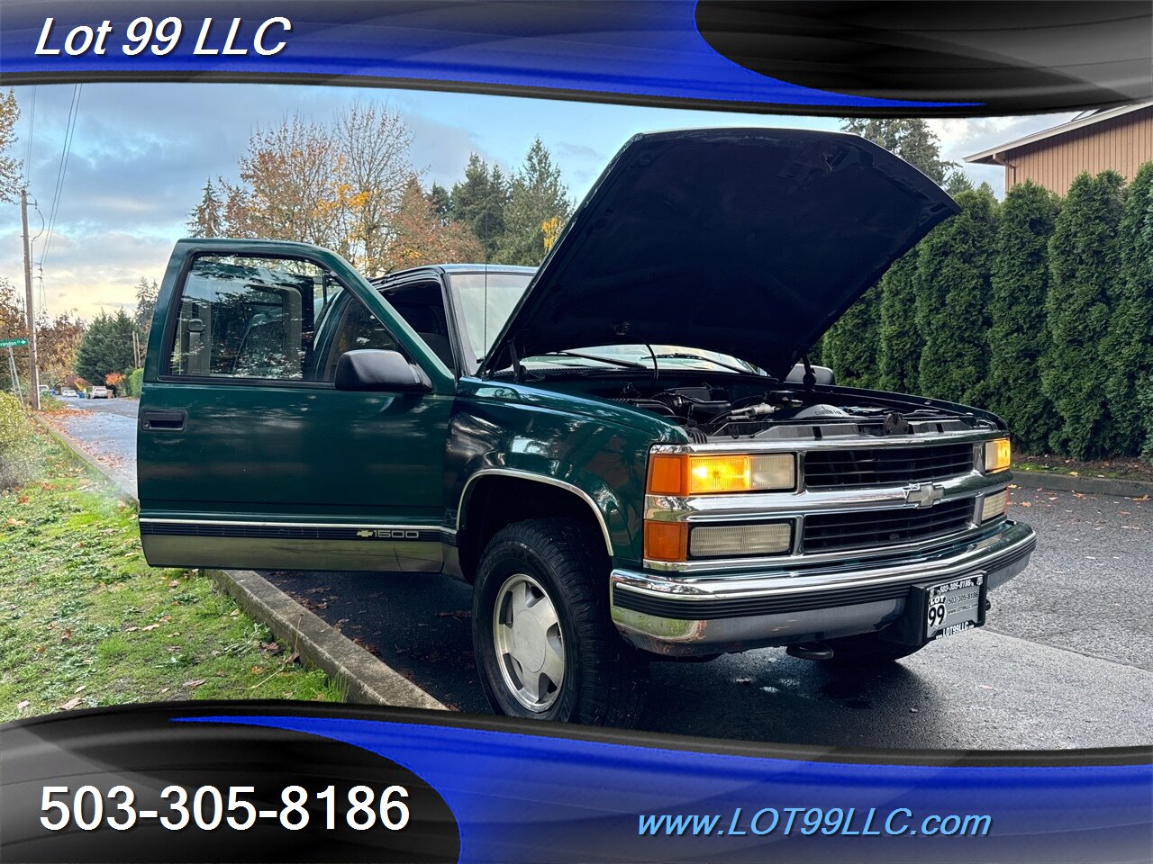 1997 Chevrolet Silverado 1500 4x4 Cheyenne Extended Cab NEW TIRES Canopy   - Photo 37 - Milwaukie, OR 97267