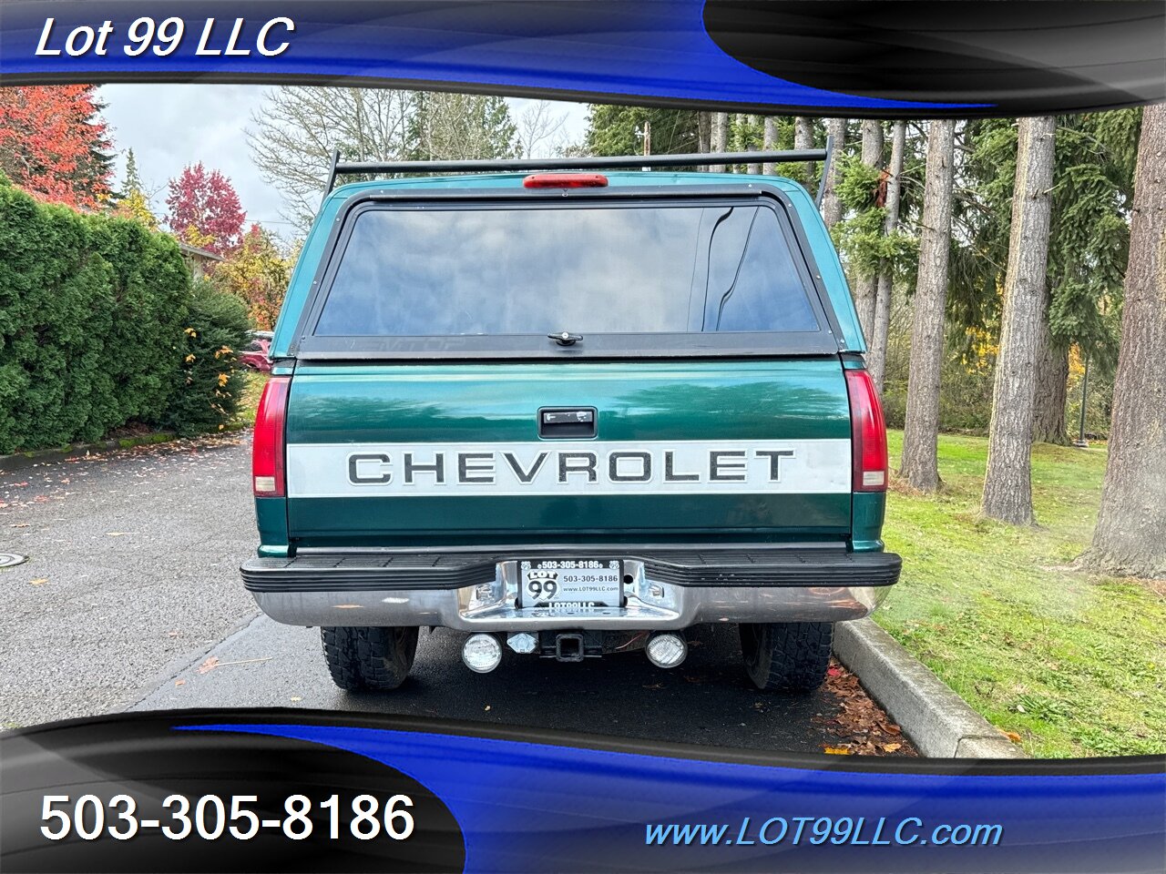 1997 Chevrolet Silverado 1500 4x4 Cheyenne Extended Cab NEW TIRES Canopy   - Photo 9 - Milwaukie, OR 97267