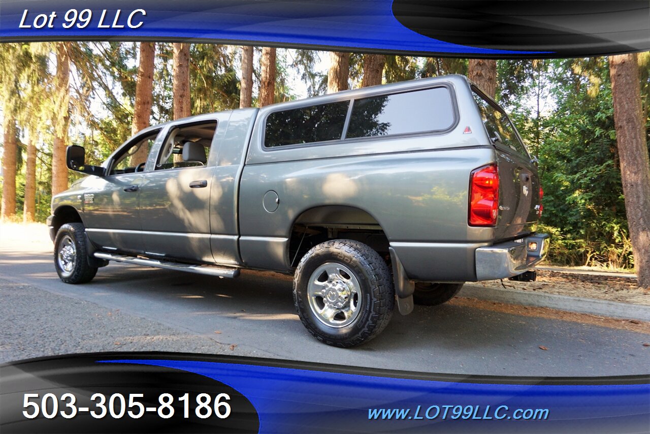 2007 Dodge Ram 2500 SLT 4X4 MEGA CAB 6.7L Cummins Diesel Canopy 1OWNER - Photo 11 - Milwaukie, OR 97267