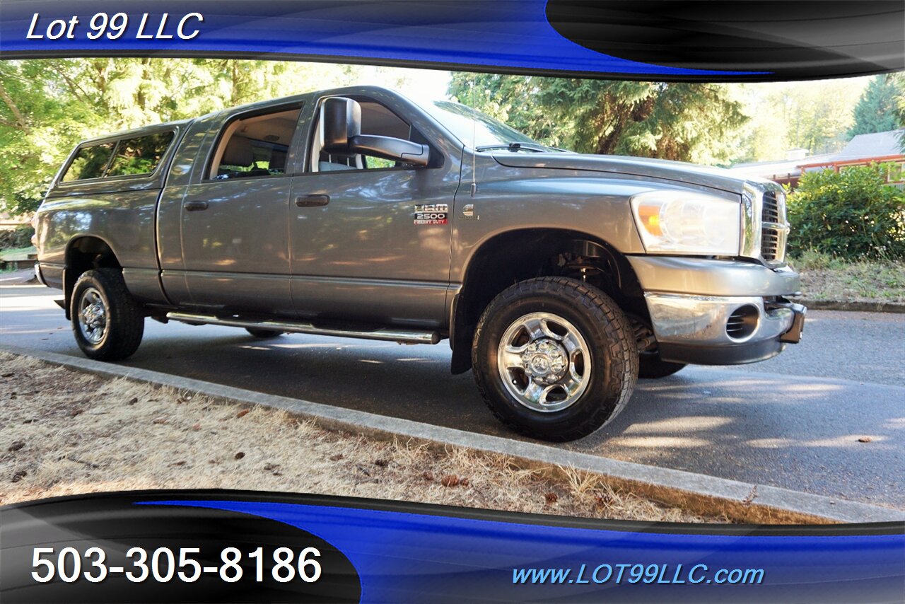 2007 Dodge Ram 2500 SLT 4X4 MEGA CAB 6.7L Cummins Diesel Canopy 1OWNER - Photo 7 - Milwaukie, OR 97267