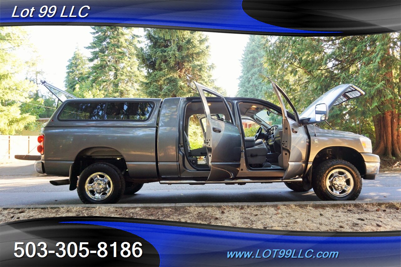 2007 Dodge Ram 2500 SLT 4X4 MEGA CAB 6.7L Cummins Diesel Canopy 1OWNER - Photo 30 - Milwaukie, OR 97267