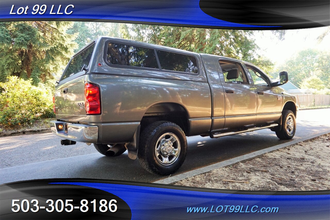 2007 Dodge Ram 2500 SLT 4X4 MEGA CAB 6.7L Cummins Diesel Canopy 1OWNER - Photo 9 - Milwaukie, OR 97267