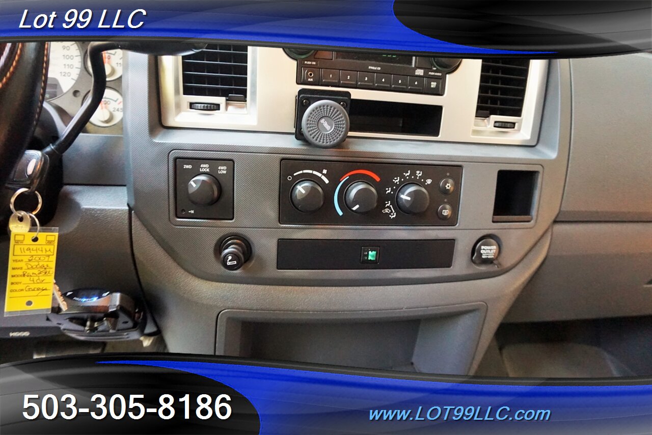 2007 Dodge Ram 2500 SLT 4X4 MEGA CAB 6.7L Cummins Diesel Canopy 1OWNER - Photo 23 - Milwaukie, OR 97267