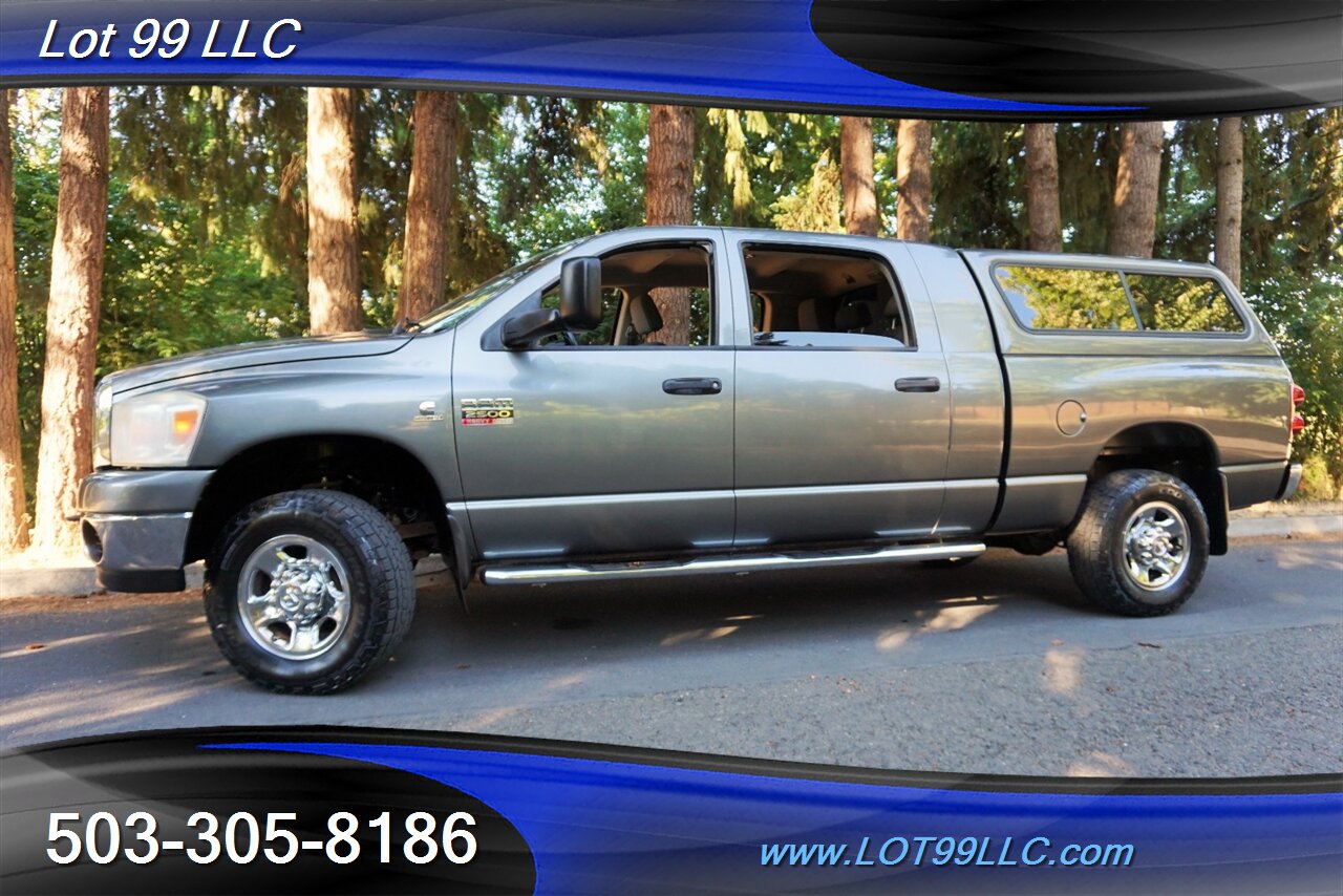 2007 Dodge Ram 2500 SLT 4X4 MEGA CAB 6.7L Cummins Diesel Canopy 1OWNER - Photo 5 - Milwaukie, OR 97267