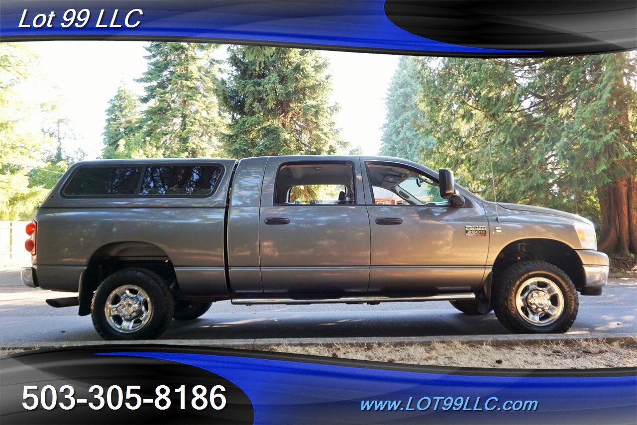 2007 Dodge Ram 2500 SLT 4X4 MEGA CAB 6.7L Cummins Diesel Canopy 1OWNER - Photo 8 - Milwaukie, OR 97267