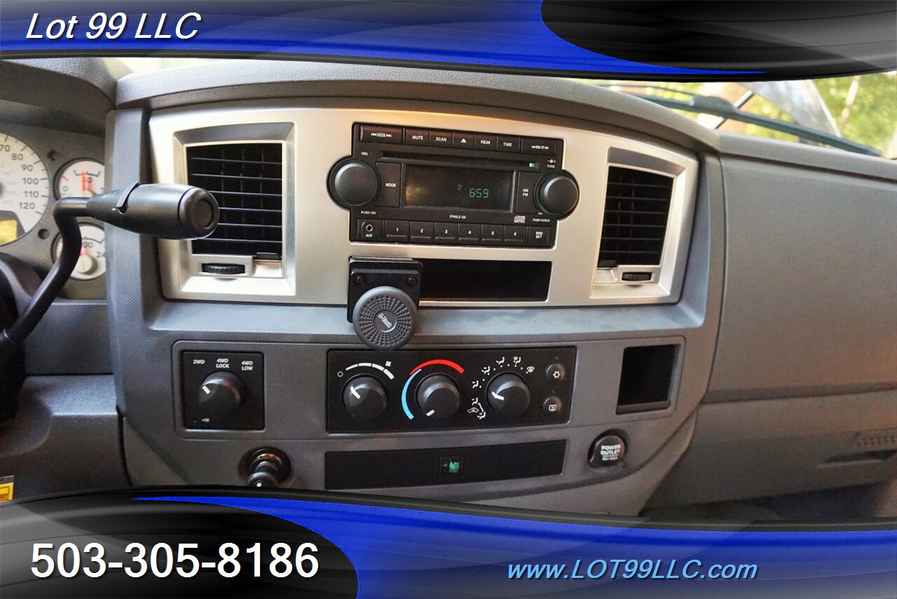 2007 Dodge Ram 2500 SLT 4X4 MEGA CAB 6.7L Cummins Diesel Canopy 1OWNER - Photo 22 - Milwaukie, OR 97267