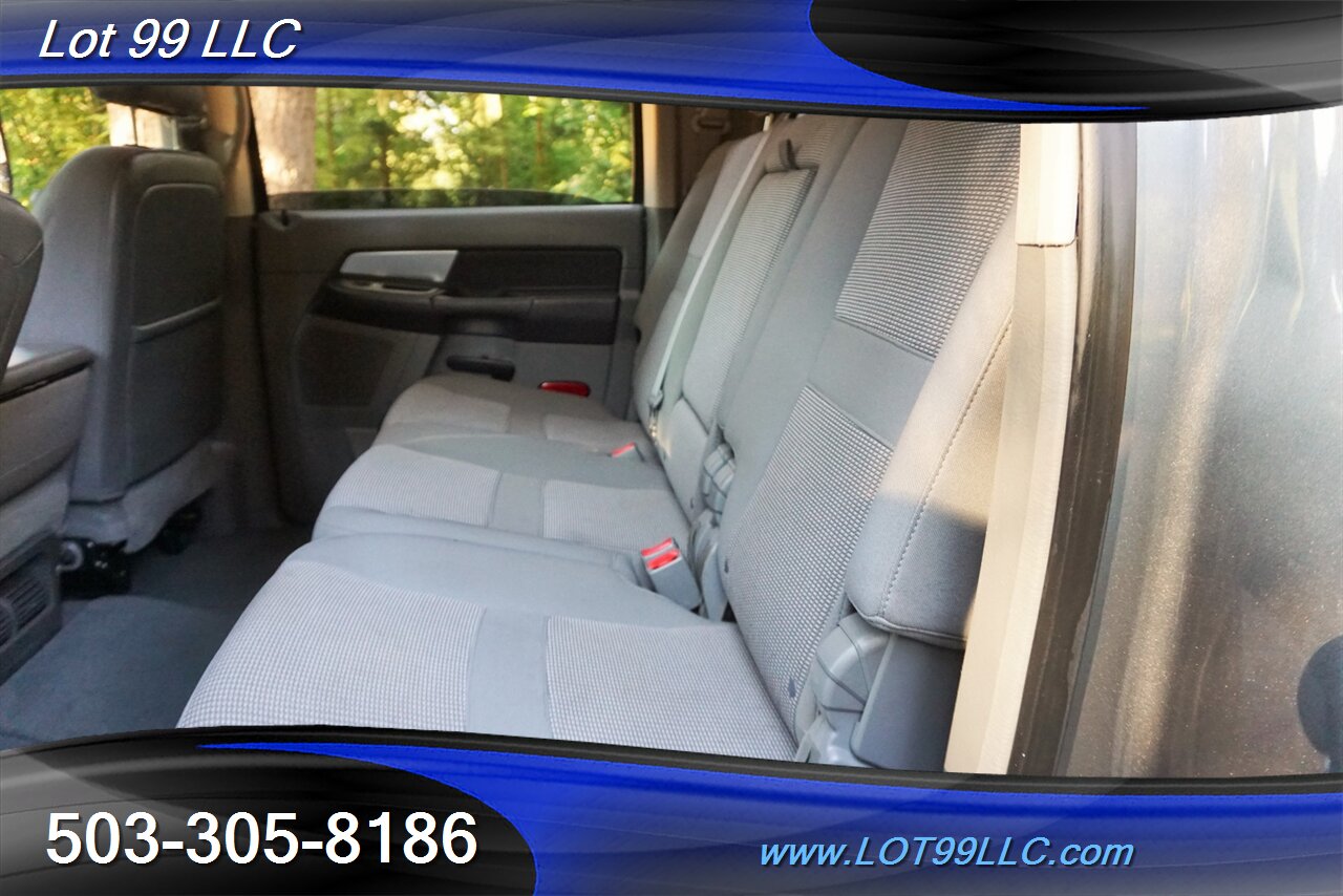 2007 Dodge Ram 2500 SLT 4X4 MEGA CAB 6.7L Cummins Diesel Canopy 1OWNER - Photo 14 - Milwaukie, OR 97267