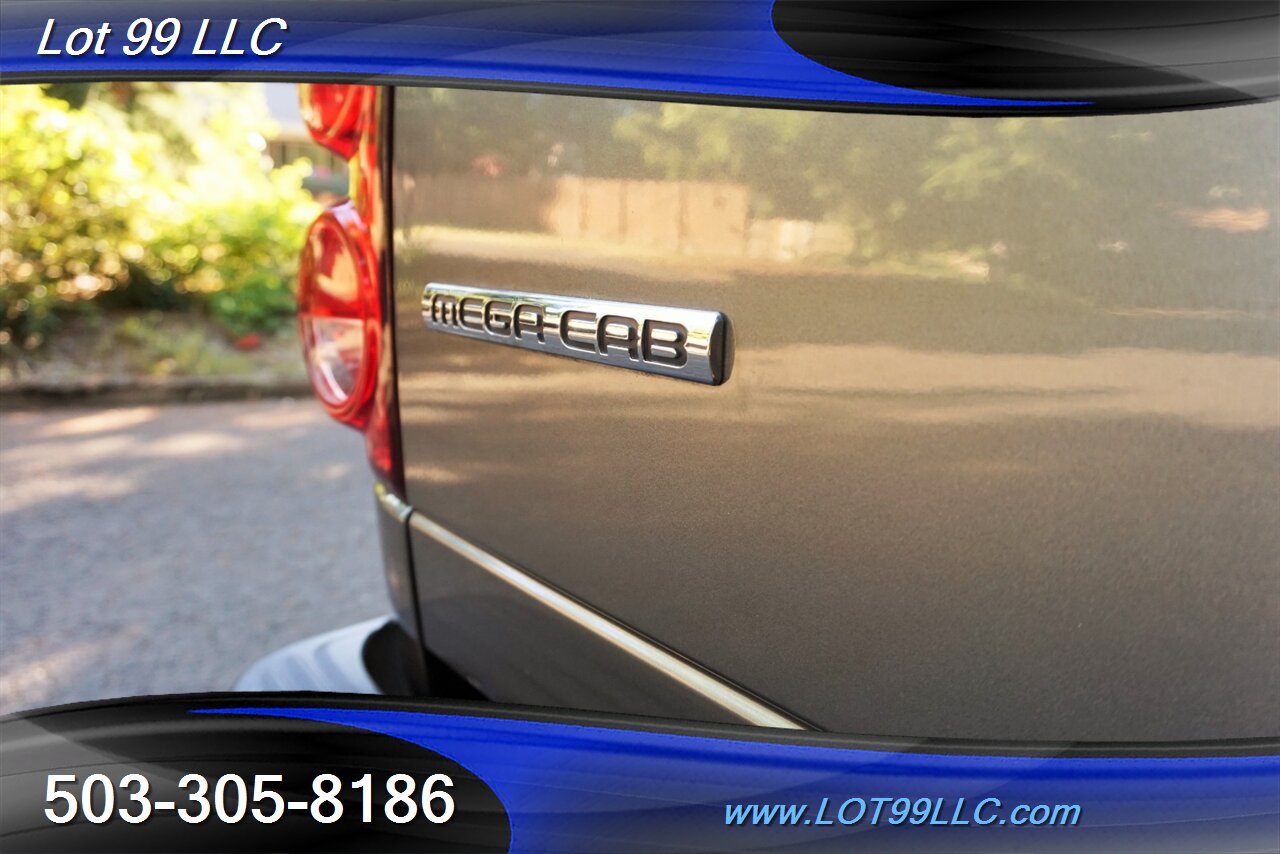 2007 Dodge Ram 2500 SLT 4X4 MEGA CAB 6.7L Cummins Diesel Canopy 1OWNER - Photo 32 - Milwaukie, OR 97267