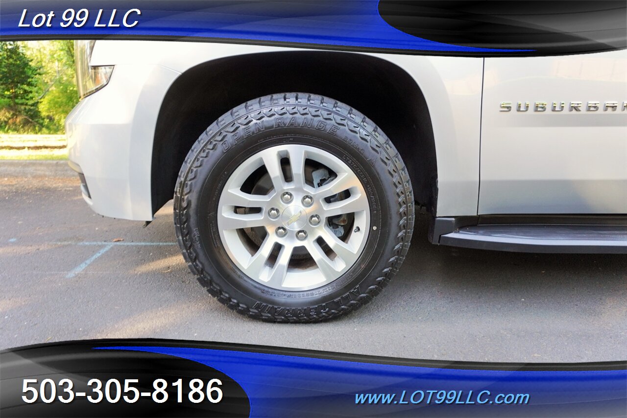 2018 Chevrolet Suburban LT 4X4 V8 5.3L Auto Heated Leather Seats  GPS 3 row seating DVD Premium Wheels Newer Tires - Photo 3 - Milwaukie, OR 97267