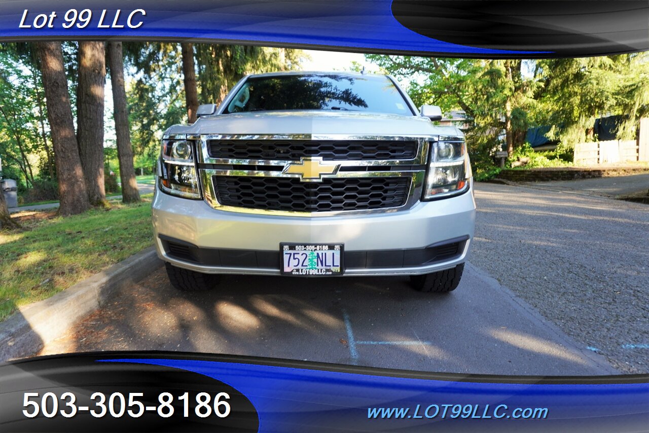 2018 Chevrolet Suburban LT 4X4 V8 5.3L Auto Heated Leather Seats  GPS 3 row seating DVD Premium Wheels Newer Tires - Photo 6 - Milwaukie, OR 97267
