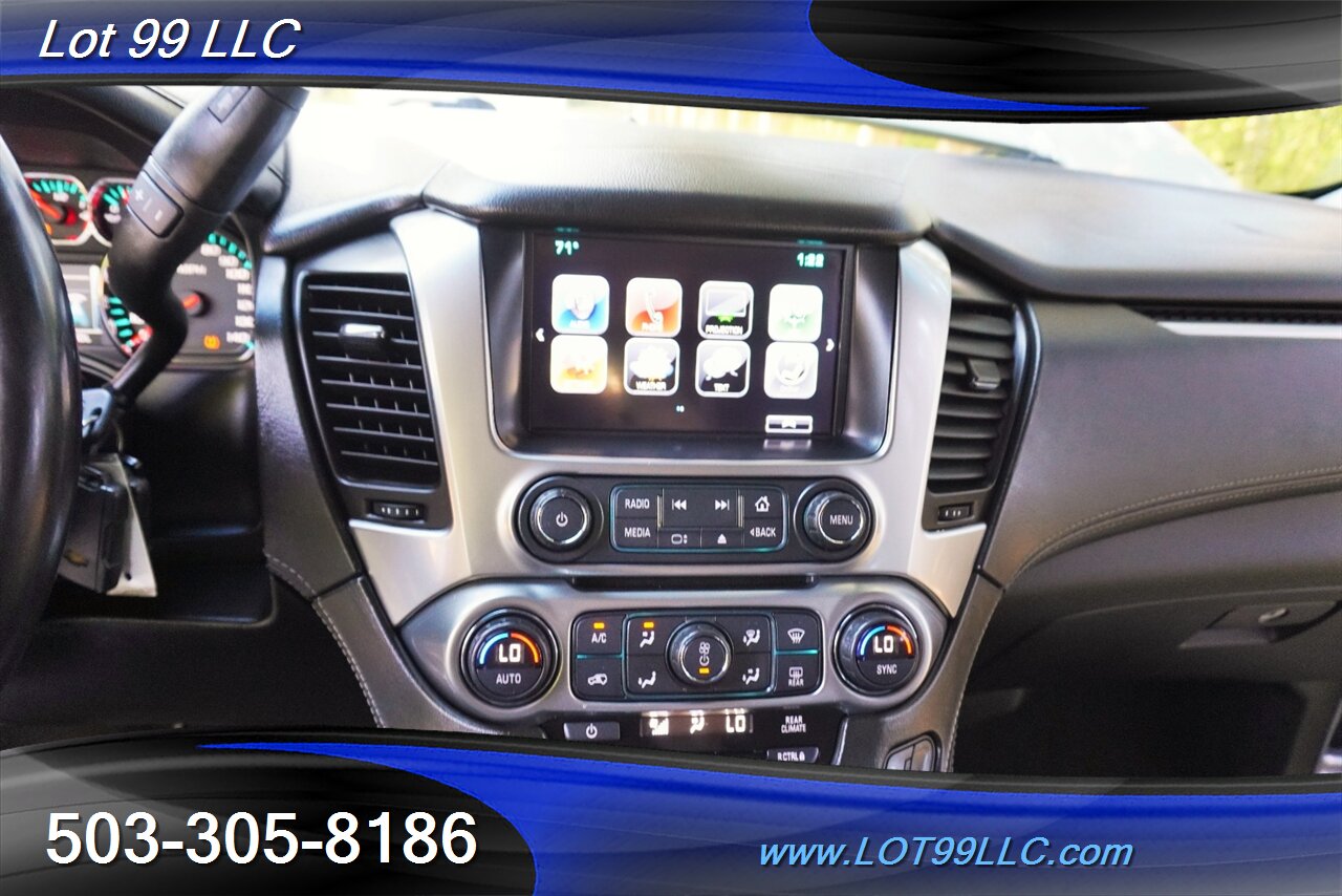 2018 Chevrolet Suburban LT 4X4 V8 5.3L Auto Heated Leather Seats  GPS 3 row seating DVD Premium Wheels Newer Tires - Photo 26 - Milwaukie, OR 97267