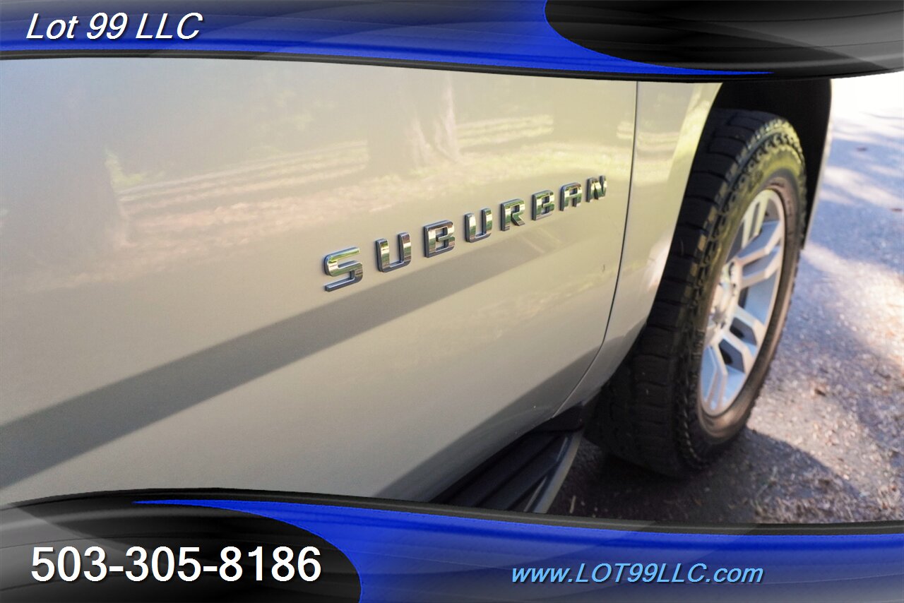 2018 Chevrolet Suburban LT 4X4 V8 5.3L Auto Heated Leather Seats  GPS 3 row seating DVD Premium Wheels Newer Tires - Photo 37 - Milwaukie, OR 97267