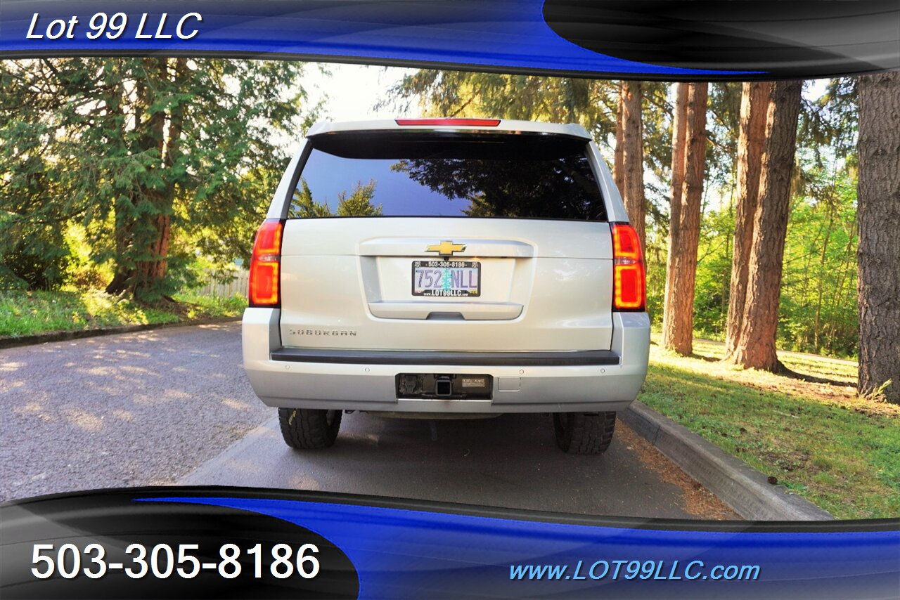 2018 Chevrolet Suburban LT 4X4 V8 5.3L Auto Heated Leather Seats  GPS 3 row seating DVD Premium Wheels Newer Tires - Photo 10 - Milwaukie, OR 97267