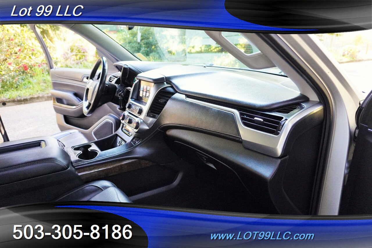 2018 Chevrolet Suburban LT 4X4 V8 5.3L Auto Heated Leather Seats  GPS 3 row seating DVD Premium Wheels Newer Tires - Photo 18 - Milwaukie, OR 97267