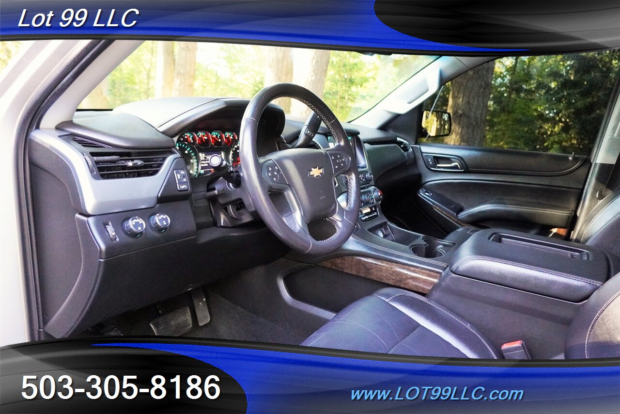 2018 Chevrolet Suburban LT 4X4 V8 5.3L Auto Heated Leather Seats  GPS 3 row seating DVD Premium Wheels Newer Tires - Photo 12 - Milwaukie, OR 97267