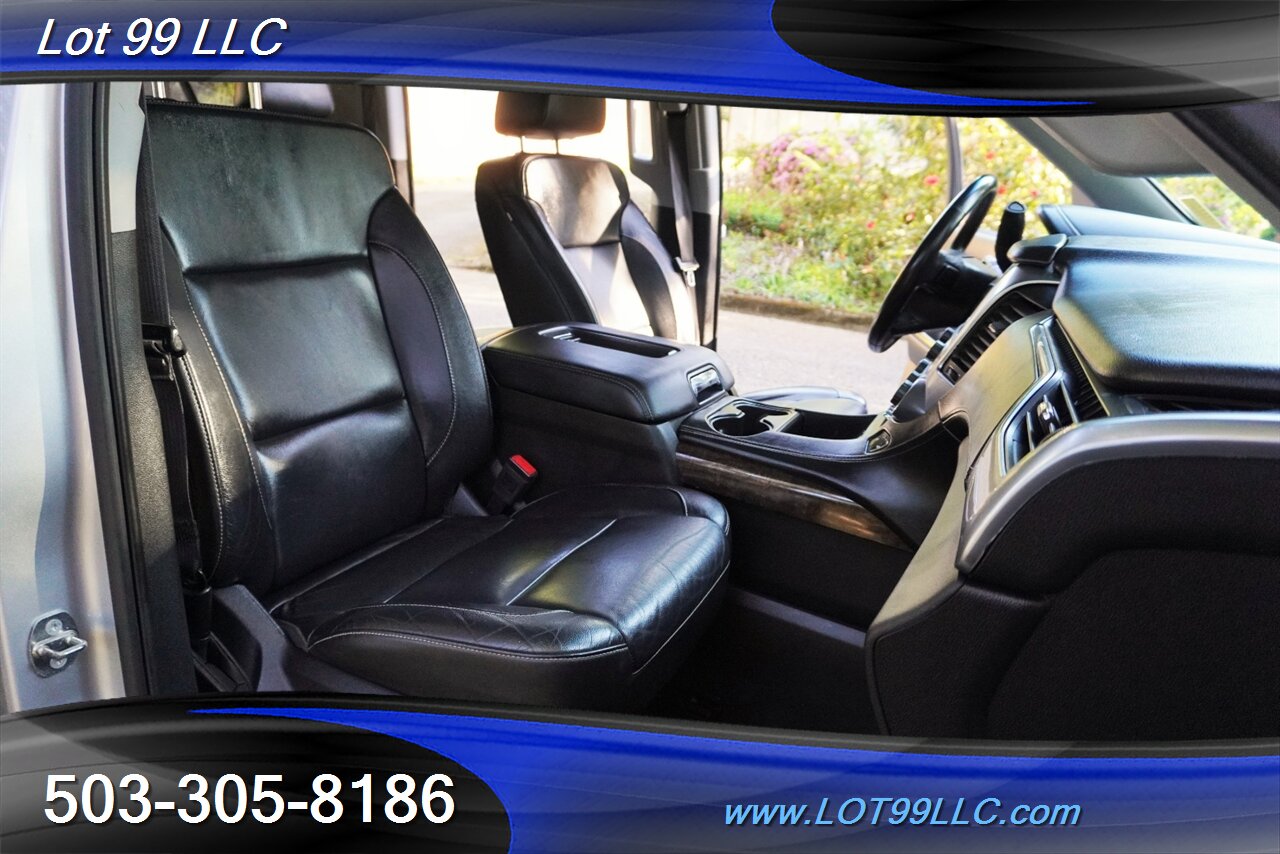 2018 Chevrolet Suburban LT 4X4 V8 5.3L Auto Heated Leather Seats  GPS 3 row seating DVD Premium Wheels Newer Tires - Photo 19 - Milwaukie, OR 97267