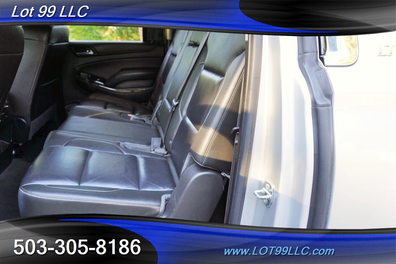 2018 Chevrolet Suburban LT 4X4 V8 5.3L Auto Heated Leather Seats  GPS 3 row seating DVD Premium Wheels Newer Tires - Photo 13 - Milwaukie, OR 97267