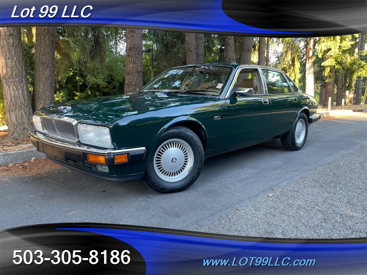 1993 Jaguar XJ6 *** Only 59k Miles *** British Racing Green   - Photo 2 - Milwaukie, OR 97267