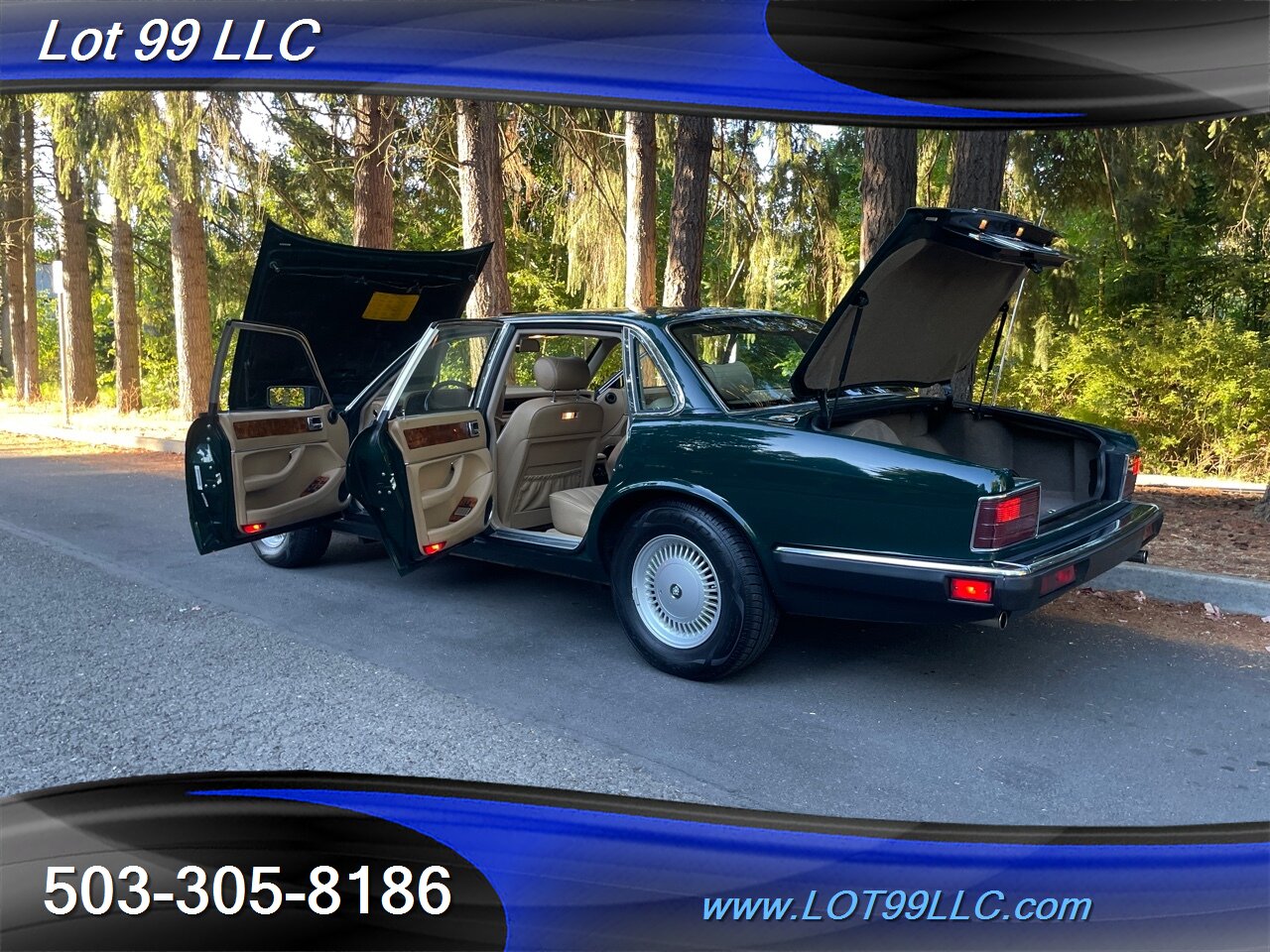 1993 Jaguar XJ6 *** Only 59k Miles *** British Racing Green   - Photo 32 - Milwaukie, OR 97267