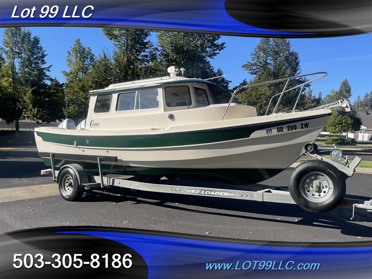 2000 C-Dory 22' Cruiser 1-Owner Twin Honda 40Hp  22’ Cruiser - Photo 2 - Milwaukie, OR 97267