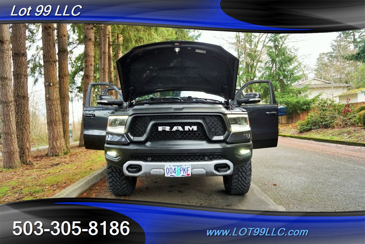 2019 RAM 1500 Rebel 4X4 V8 5.7L HEMI Leather LIFTED NEW TIRES   - Photo 27 - Milwaukie, OR 97267