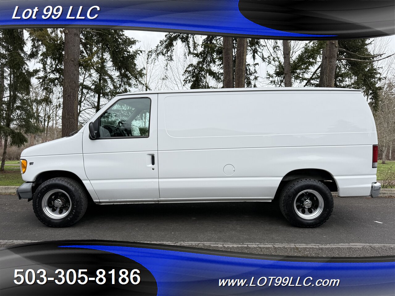 2000 Ford E-Series Van 85k Miles Cargo Van 4.6 V8   - Photo 1 - Milwaukie, OR 97267