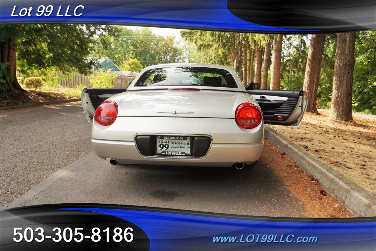 2004 Ford Thunderbird Deluxe Hard Top Convertible V8 Auto Heated Leather   - Photo 28 - Milwaukie, OR 97267