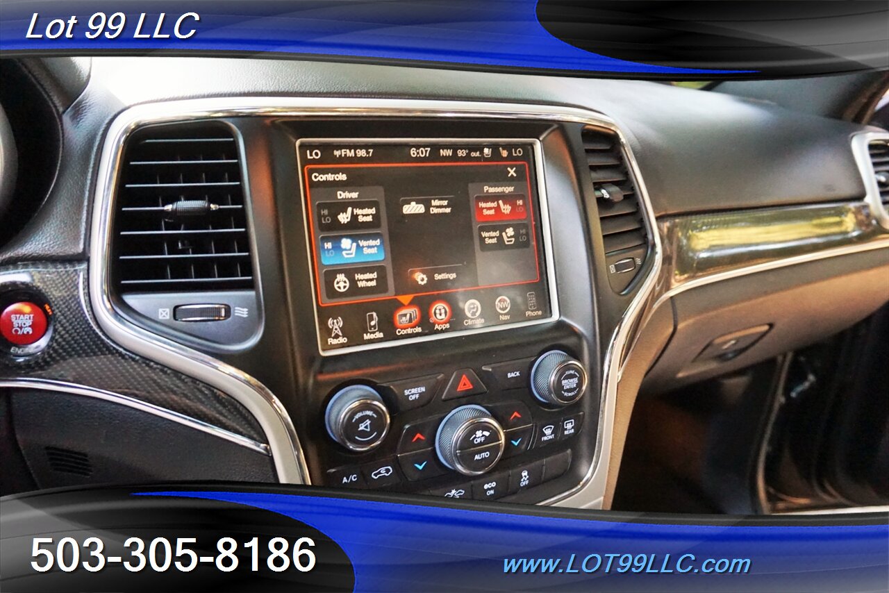 2014 Jeep Grand Cherokee SRT AWD 6.4L Auto GPS Heated Leather Pano 20S - Photo 23 - Milwaukie, OR 97267