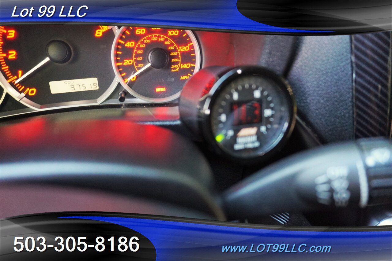 2011 Subaru Impreza WRX Limited 2.5L Manual Heated Leather Moon Roof  ENKEI Wheels Newer Tires Rear Spoiler - Photo 26 - Milwaukie, OR 97267