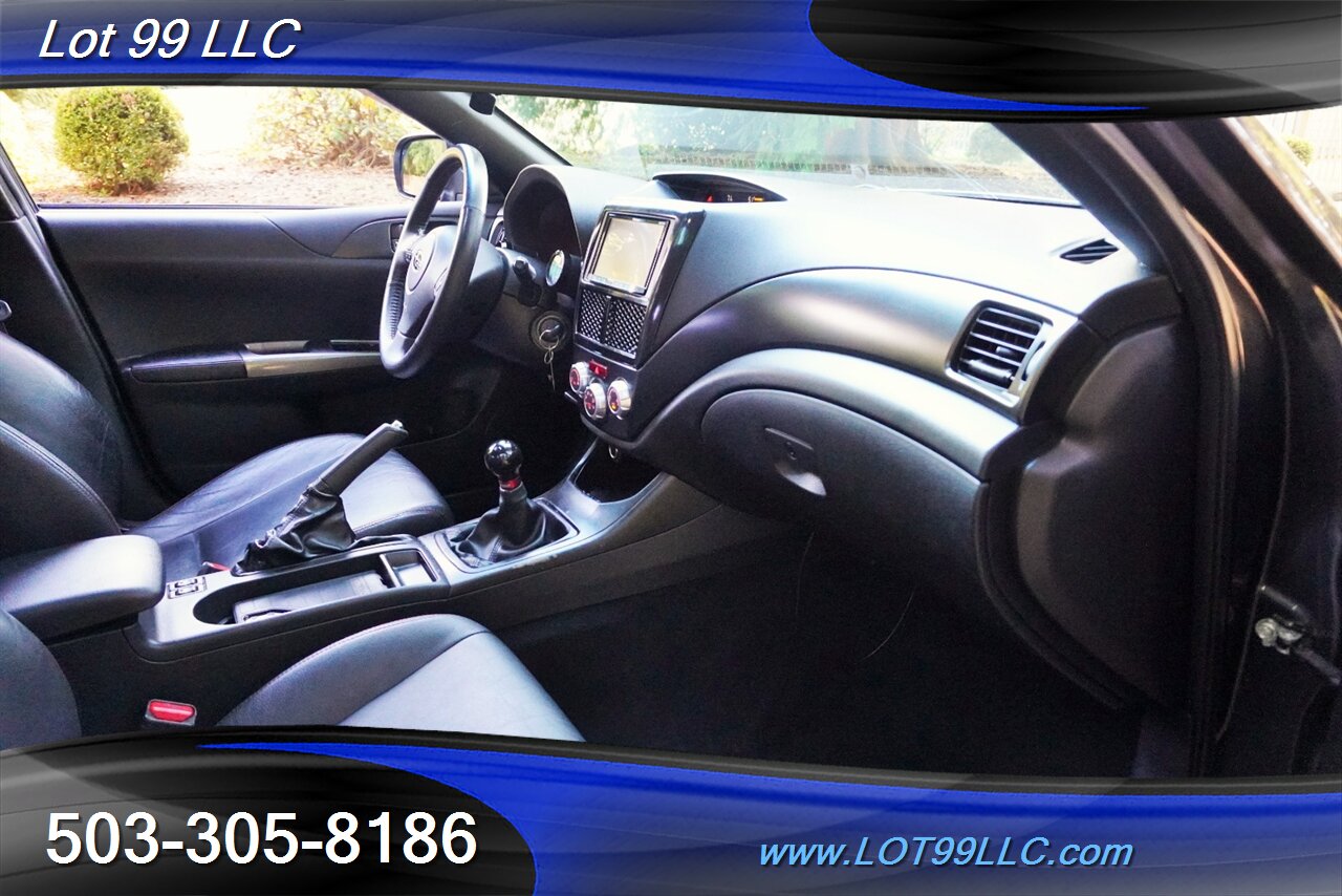 2011 Subaru Impreza WRX Limited 2.5L Manual Heated Leather Moon Roof  ENKEI Wheels Newer Tires Rear Spoiler - Photo 16 - Milwaukie, OR 97267