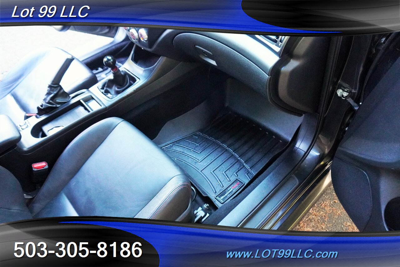 2011 Subaru Impreza WRX Limited 2.5L Manual Heated Leather Moon Roof  ENKEI Wheels Newer Tires Rear Spoiler - Photo 40 - Milwaukie, OR 97267