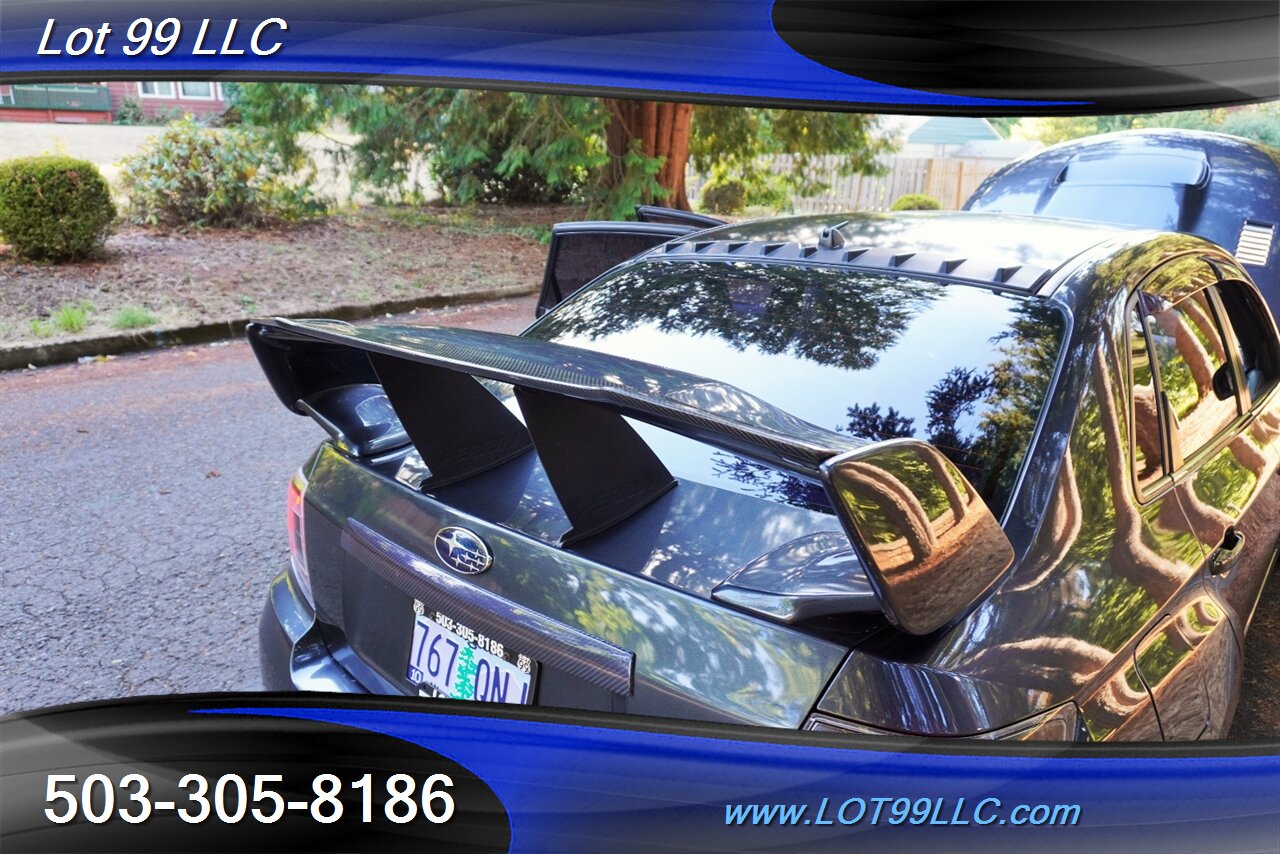 2011 Subaru Impreza WRX Limited 2.5L Manual Heated Leather Moon Roof  ENKEI Wheels Newer Tires Rear Spoiler - Photo 44 - Milwaukie, OR 97267