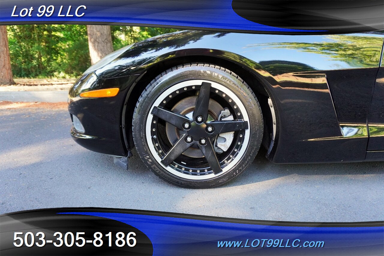 2005 Chevrolet Corvette Coupe V8 LS2 6.0L 6 Speed Manual TAGA TOP Leather Premium Wheels Newer Tires - Photo 3 - Milwaukie, OR 97267