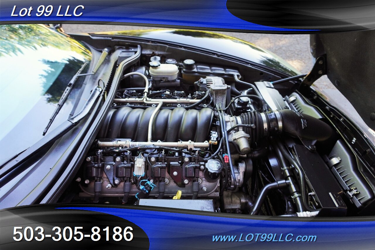 2005 Chevrolet Corvette Coupe V8 LS2 6.0L 6 Speed Manual TAGA TOP Leather Premium Wheels Newer Tires - Photo 16 - Milwaukie, OR 97267