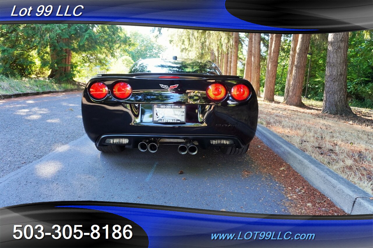 2005 Chevrolet Corvette Coupe V8 LS2 6.0L 6 Speed Manual TAGA TOP Leather Premium Wheels Newer Tires - Photo 11 - Milwaukie, OR 97267