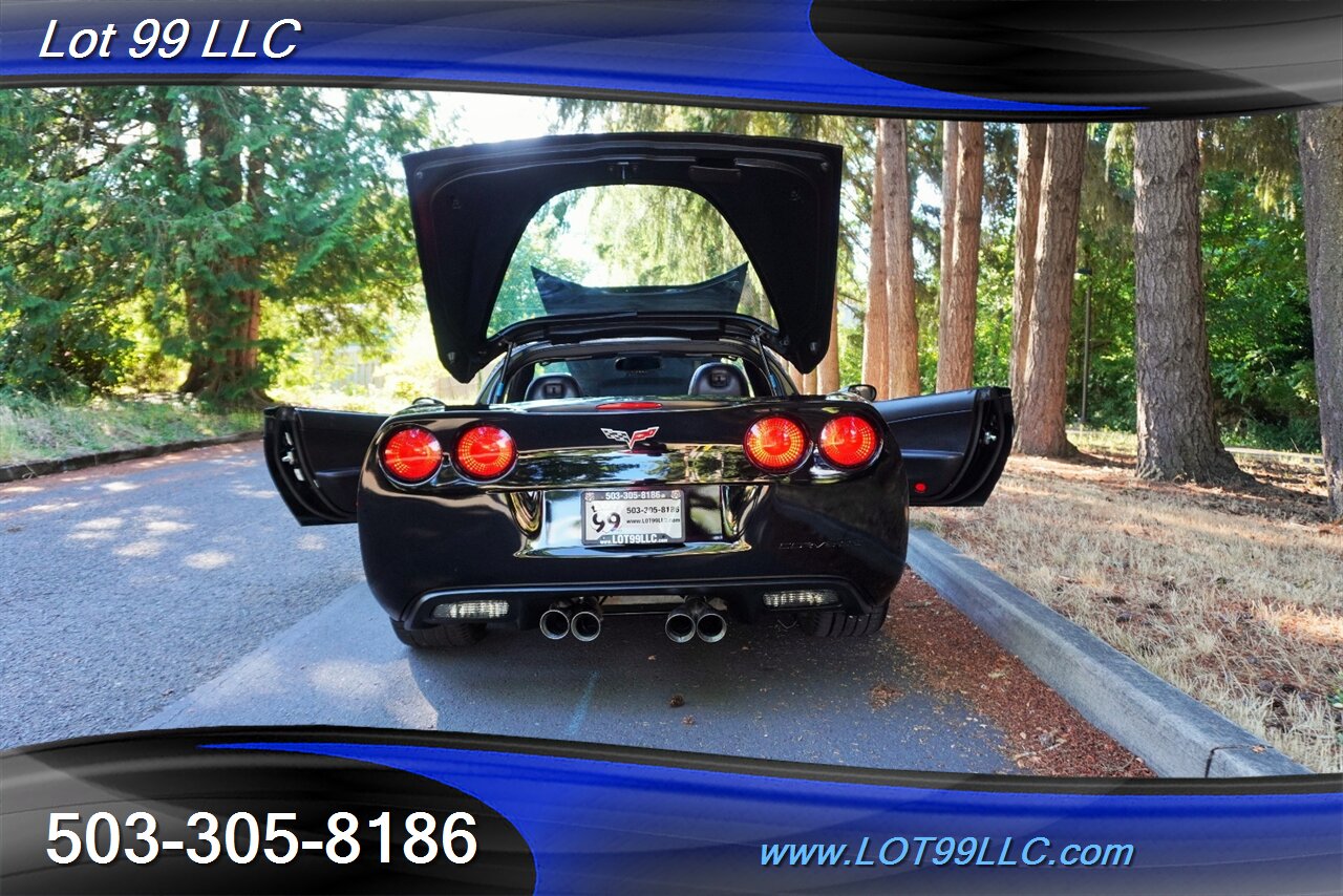 2005 Chevrolet Corvette Coupe V8 LS2 6.0L 6 Speed Manual TAGA TOP Leather Premium Wheels Newer Tires - Photo 28 - Milwaukie, OR 97267