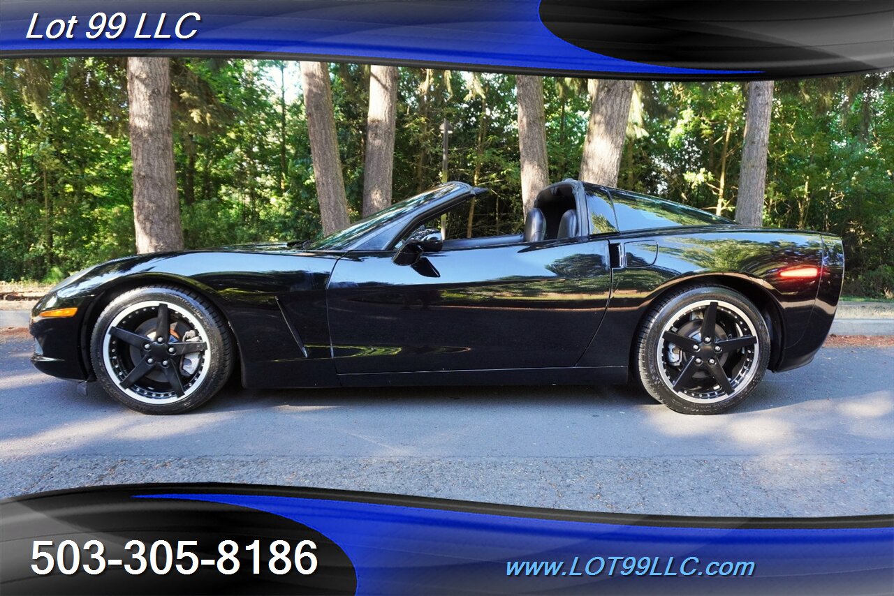 2005 Chevrolet Corvette Coupe V8 LS2 6.0L 6 Speed Manual TAGA TOP Leather Premium Wheels Newer Tires - Photo 1 - Milwaukie, OR 97267