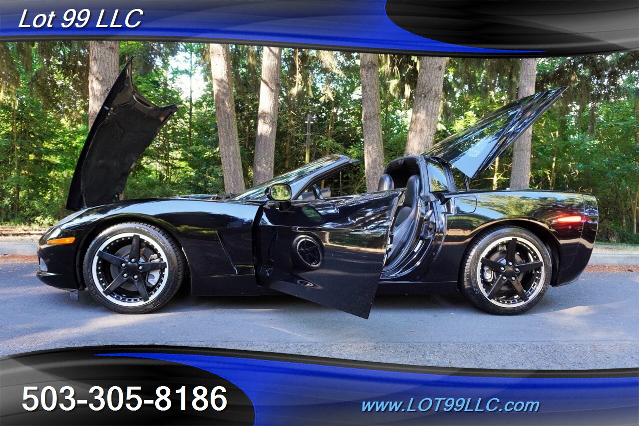 2005 Chevrolet Corvette Coupe V8 LS2 6.0L 6 Speed Manual TAGA TOP Leather Premium Wheels Newer Tires - Photo 25 - Milwaukie, OR 97267
