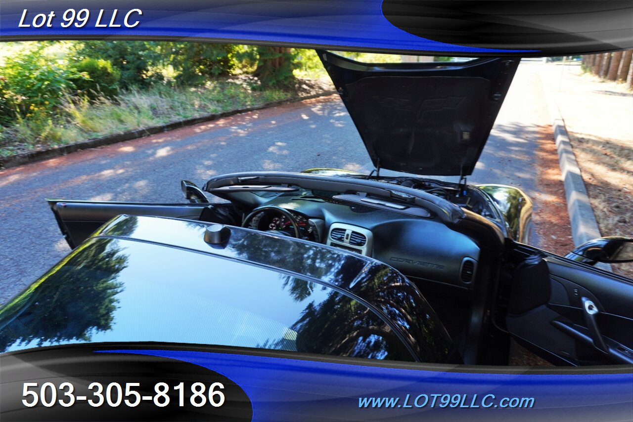 2005 Chevrolet Corvette Coupe V8 LS2 6.0L 6 Speed Manual TAGA TOP Leather Premium Wheels Newer Tires - Photo 23 - Milwaukie, OR 97267