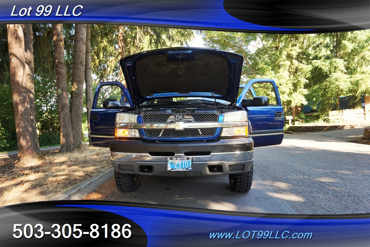2004 Chevrolet Silverado 2500 4X4 Crew Cab 6.0L Auto Short Bed NEW TIRES NO RUST - Photo 28 - Milwaukie, OR 97267