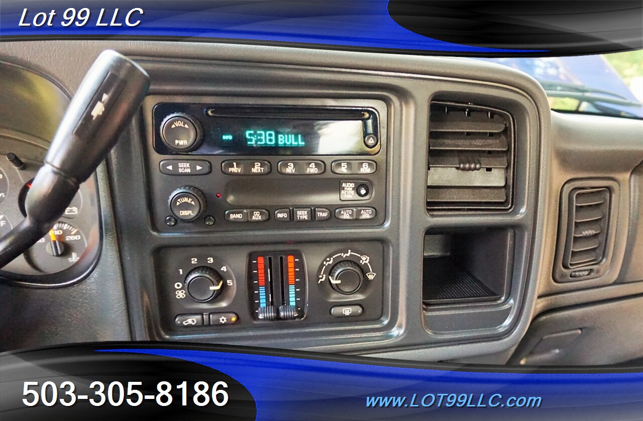 2004 Chevrolet Silverado 2500 4X4 Crew Cab 6.0L Auto Short Bed NEW TIRES NO RUST - Photo 24 - Milwaukie, OR 97267