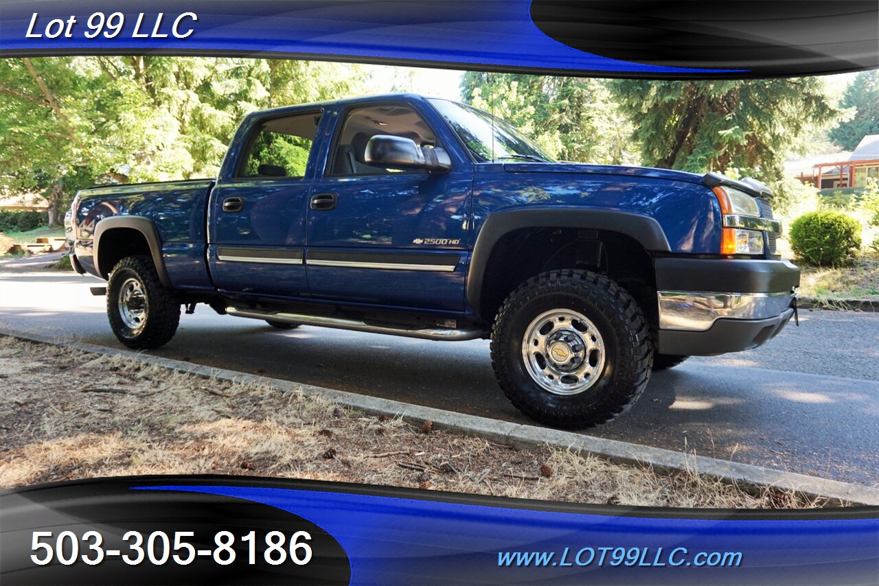 2004 Chevrolet Silverado 2500 4X4 Crew Cab 6.0L Auto Short Bed NEW TIRES NO RUST - Photo 7 - Milwaukie, OR 97267