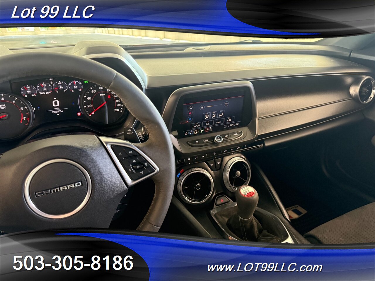 2020 Chevrolet Camaro SS 1LE 76k 6 Speed Manual w/REV Match 6.2L Navigation Cam ** NEW CLUTCH ** - Photo 37 - Milwaukie, OR 97267