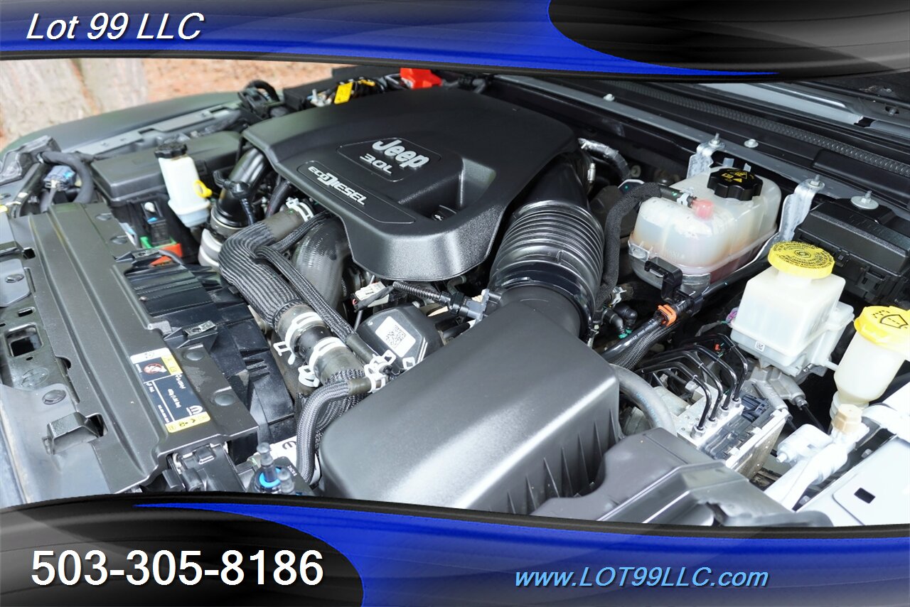 2022 Jeep Gladiator Rubicon 4X4 Rubicon 3.0l Eco Diesel 8 speed trans Leather Seats - Photo 31 - Milwaukie, OR 97267
