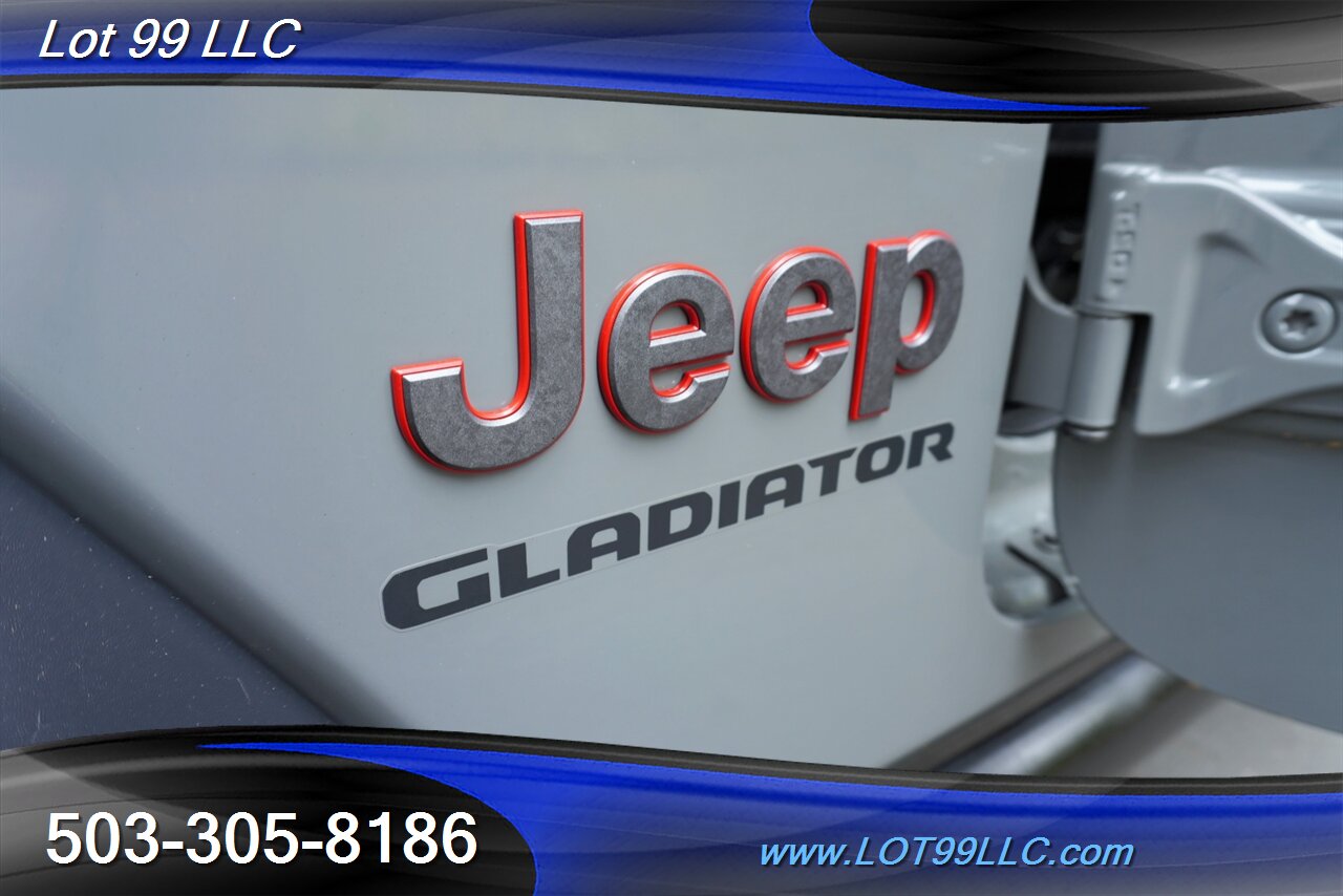 2022 Jeep Gladiator Rubicon 4X4 Rubicon 3.0l Eco Diesel 8 speed trans Leather Seats - Photo 37 - Milwaukie, OR 97267